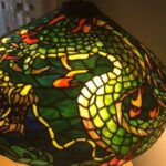Dragon design lamp