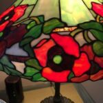 Rose design lamp