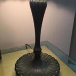 Wood flower design of lamp