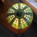 Green lamp top angle