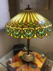 Umbrella model yellow colored antique vintage lamp